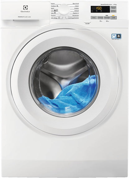 EW6F592U Machine À Laver Charge Avant, Blanc, Classe D'Efficacité A