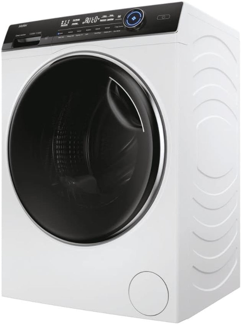 HW90-B14979TU1IT I-Pro Series 7 plus Slim Machine À Laver À Chargement Frontal 9 Kg, 1400 Tours, Libre Installation, Moteur Direct Motion, 14 Programmes, 60 X 44 X 85 Cm, Classe A, Blanc/Noir