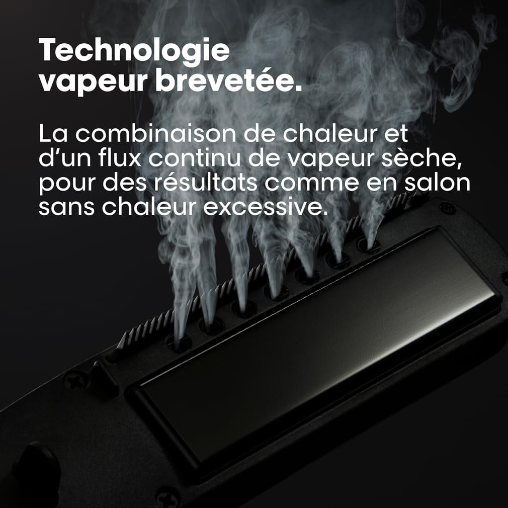 STEAMPOD 3 - Lisseur Vapeur 2-En-1 - Idée Cadeau - Lissage & Wavy - 91% De Dommages En Moins - Coiﬀage Rapide - Technologie Vapeur Brevetée - Tous Types De Cheveux - L'Oréal Professionnel