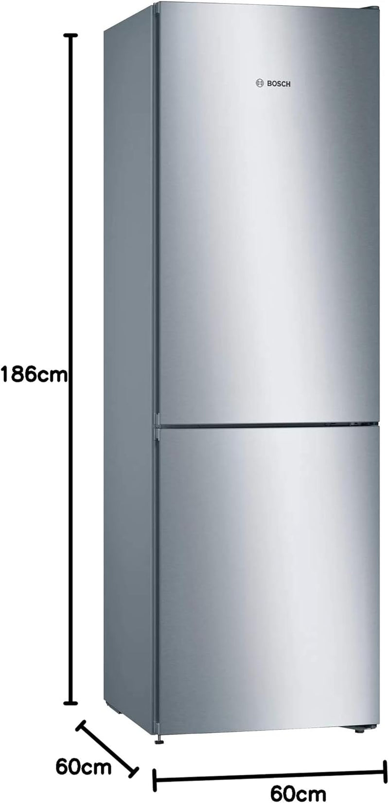 KGN36VIEA - Série | 4 Réfrigérateur Combiné Sans Installation, 186 Mm, 326 L