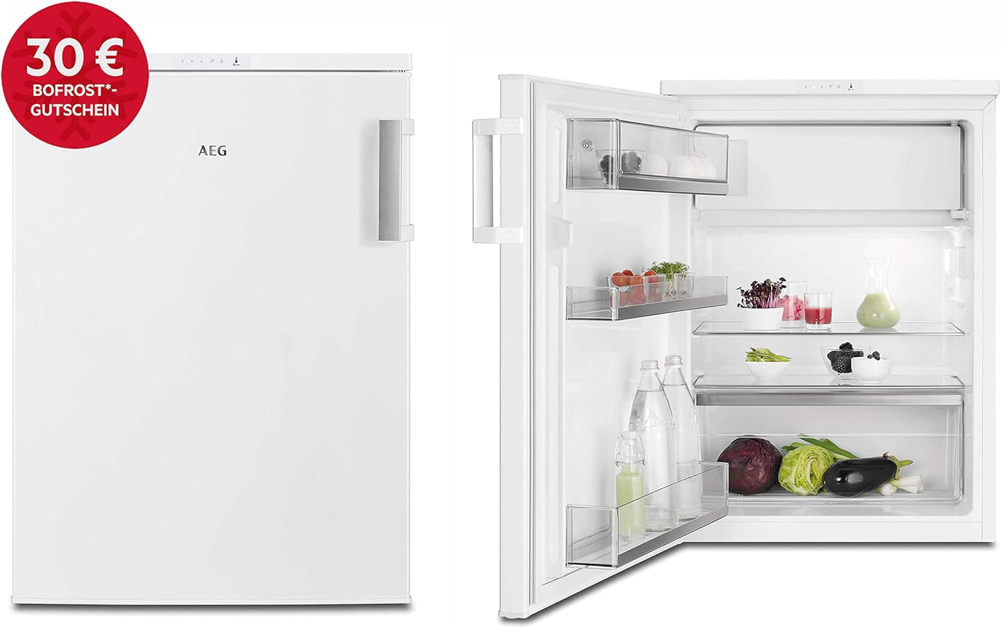 RTB413E1AW Réfrigérateur De Table Autonome / 850 Mm/Congélateur 3 Étoiles / 130 L/E
