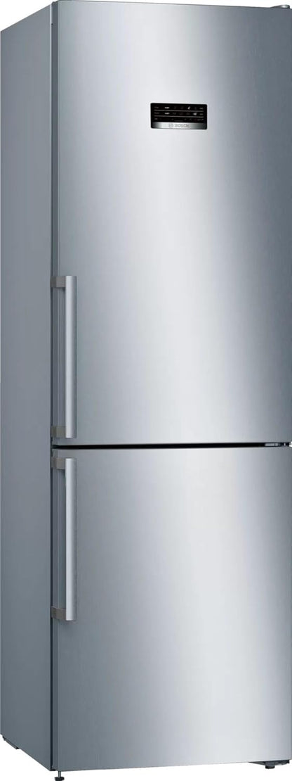 Frigorifero Combinato No Frost, Classe E (Ex A++), 326 Litri, Inox
