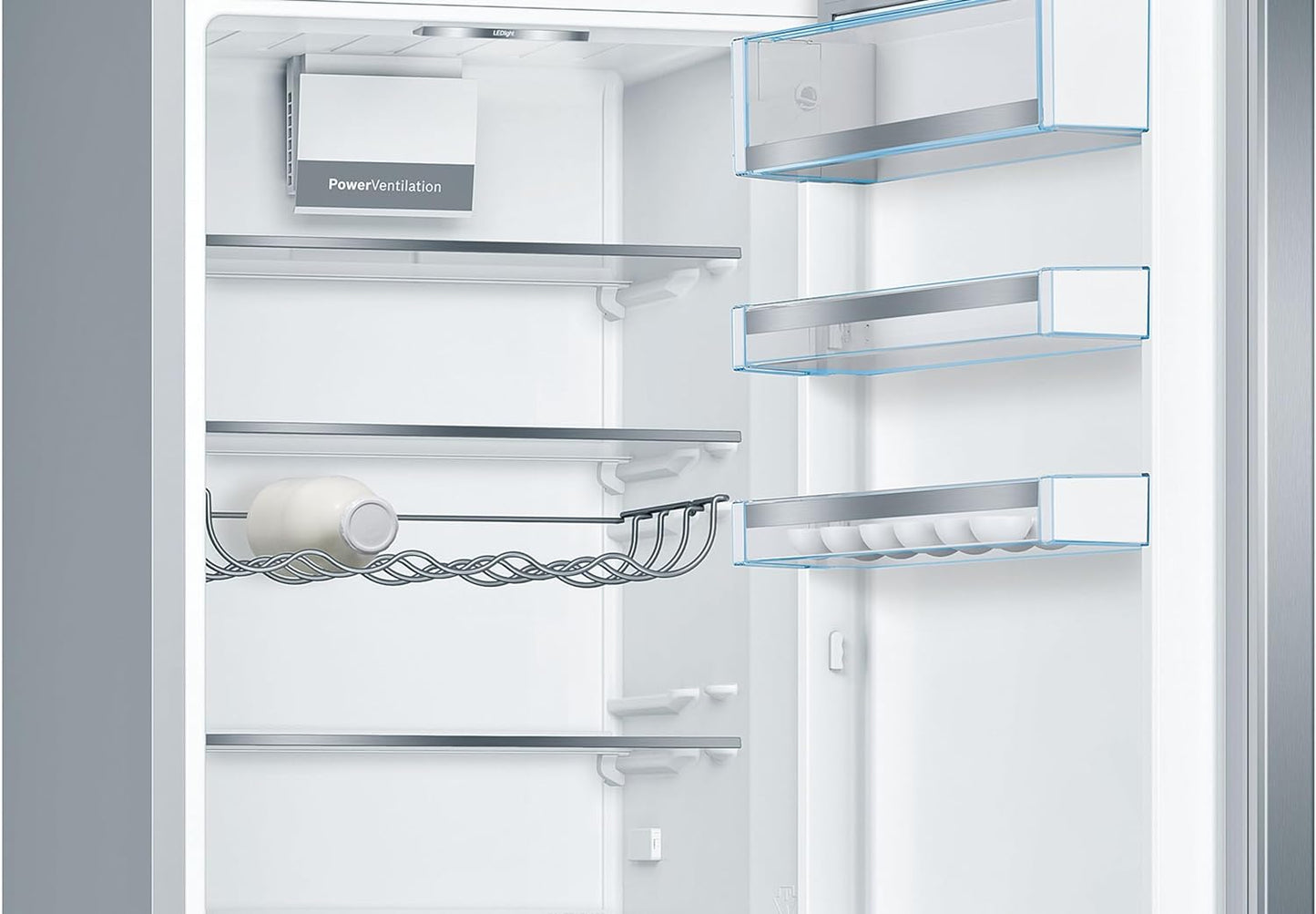 KGE398IBP - Série 6, Réfrigérateur Combiné Pose-Libre, 201 X 60 Cm, Inox anti Trace De Doigts