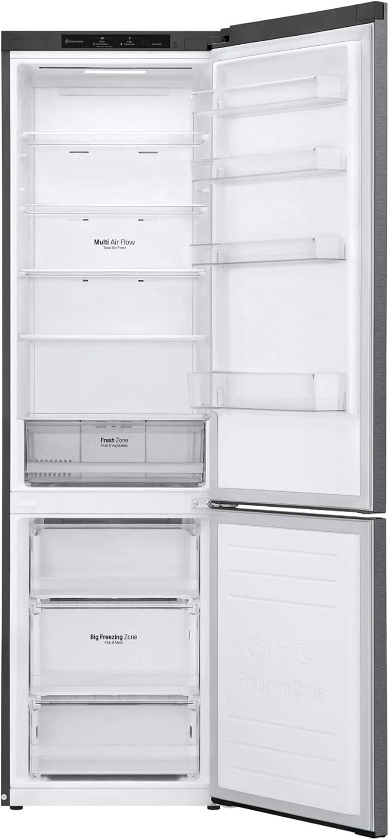 GBP32DSLZN Réfrigérateur-Congélateur Autoportante 384 L E Gris