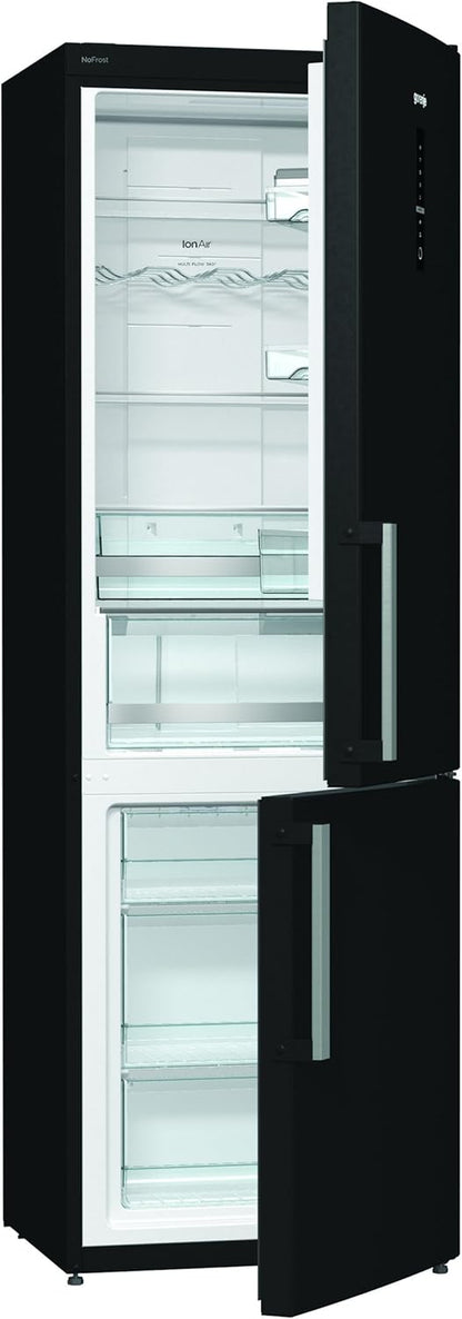 NRK6192MBK Autonome 222L 85L A++ Noir Réfrigérateur-Congélateur - Réfrigérateurs-Congélateurs (Autonome, Bas-Placé, A++, Electrique, Noir, SN-T)