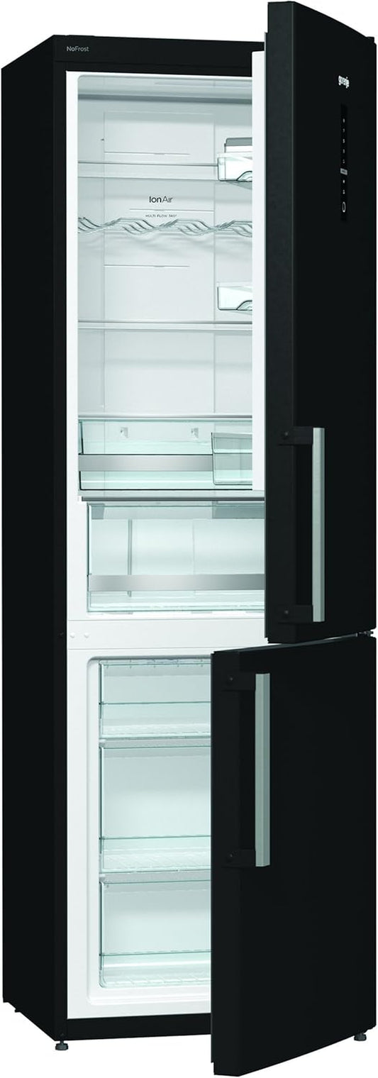 NRK6192MBK Autonome 222L 85L A++ Noir Réfrigérateur-Congélateur - Réfrigérateurs-Congélateurs (Autonome, Bas-Placé, A++, Electrique, Noir, SN-T)