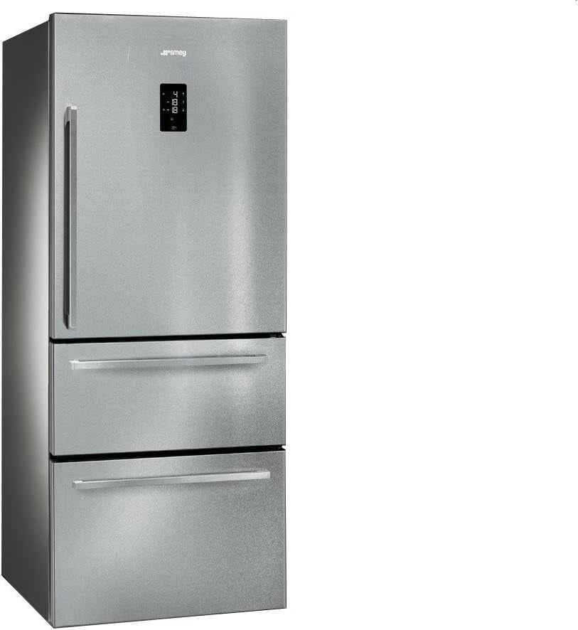 FT41BXE Autonome 466L A+ Acier Inoxydable Réfrigérateur-Congélateur - Réfrigérateurs-Congélateurs (466 L, SN-T, 7 Kg/24H, A+, Nouvelle Zone Compartiment, Acier Inoxydable)