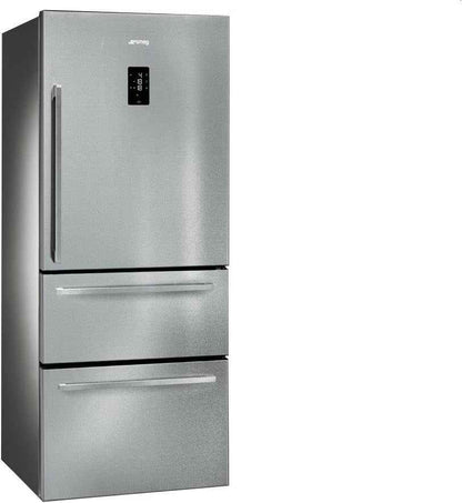 FT41BXE Autonome 466L A+ Acier Inoxydable Réfrigérateur-Congélateur - Réfrigérateurs-Congélateurs (466 L, SN-T, 7 Kg/24H, A+, Nouvelle Zone Compartiment, Acier Inoxydable)