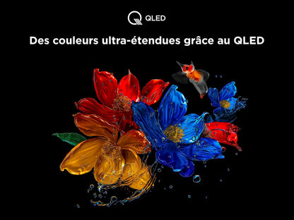 TCL 75T8C 75" QLED 4K HDR Ultra HD TV, Smart TV Powered by Google TV (Dolby Vision & Atmos, 144Hz Motion Clarity Pro, Freesync, Onkyo 2.1 Sound, Voice Control)