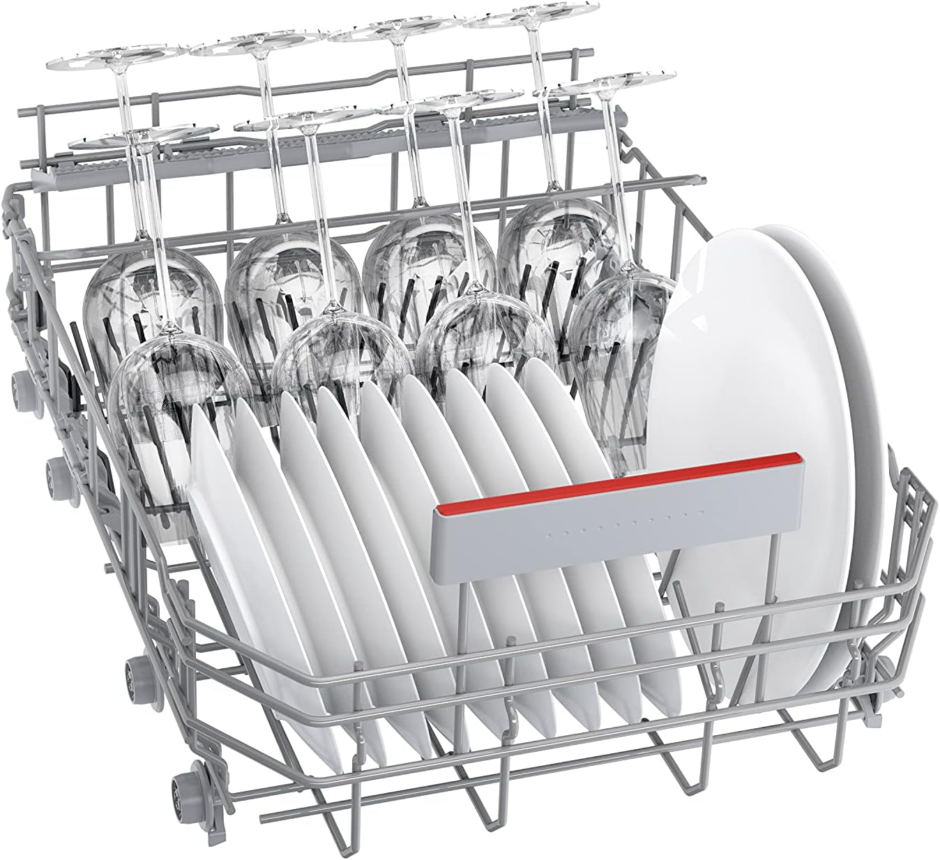 Elettrodomestici SPS4EMI28E Serie 4, Lave-Vaisselle Pose Libre, 45 Cm, Couleur Acier Inoxydable