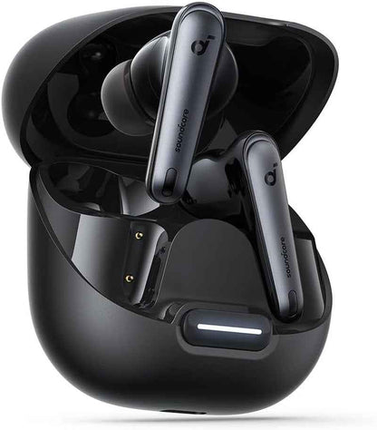 Par Anker Liberty 4 NC Écouteurs Bluetooth Sans Fil 5.3. Avec ANC | Bluetooth 5.3, Réduction De Bruit Adaptative Aux Oreilles Et À L'Environnement, Hi-Res, 50H De Lecture (Noir)