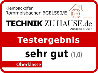Rommelsbacher Mini Four BG 950 Speedy 30 L Acier Inoxydable