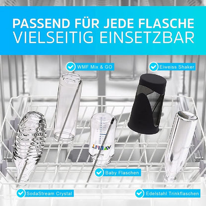 Lot De 8 Supports De Pour Lave-Vaisselle, Porte-Bouteilles Et Porte-Verre En Acier Inoxydable Pour Lave-Vaisselle/Lave-Vaisselle, Bouteilles Universels Pour Lave-Vaisselle