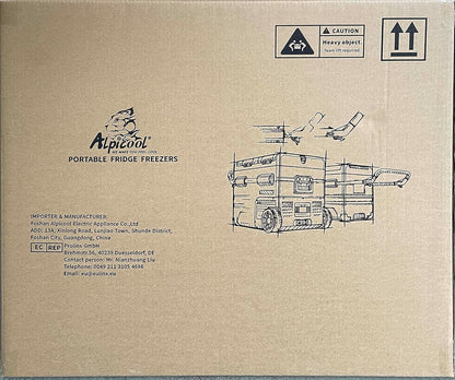 TAW55 Glaciere Portable Réfrigérateur Voiture 55 Liter Camping Congélateur 12/24V Mini Frigo Pour Maison, Bureau Ou Pique-Nique En Plein Air/ -20 À 20℃