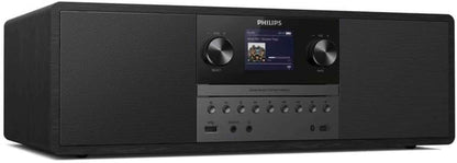 Micro Système Musical TAM6805, 50W Tout-En-Un Avec Radio Internet, Bluetooth, Spotify Connect, USB, Lecteur CD, Dab+, FM, Haut-Parleurs Bass Reflex – Système Audio Compact Pour Maison Et Bure