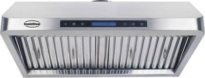 Hotte Aspirante Professionnelle Inox Avec Moteur 900 Mm -