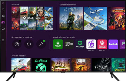 TV Crystal UHD 4K 2023 43CU7025 Smart TV De 43" Avec Purcolor, Processeur Crystal UHD, Smartthings, Contrast Enhancer Avec HDR10+ Et Smart TV Powered by Tizen