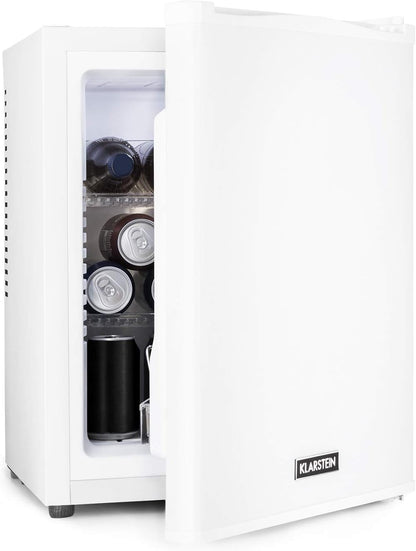 Mini Frigo De Chambre De 33L Pour Snacks Et Boissons, Petit Frigo Top Silencieux, Mini Bar, Petit Réfrigérateur Camping, Mini Frigo Cosmetique, Refrigerateur Avec Étagères Réglables, 5-15°C