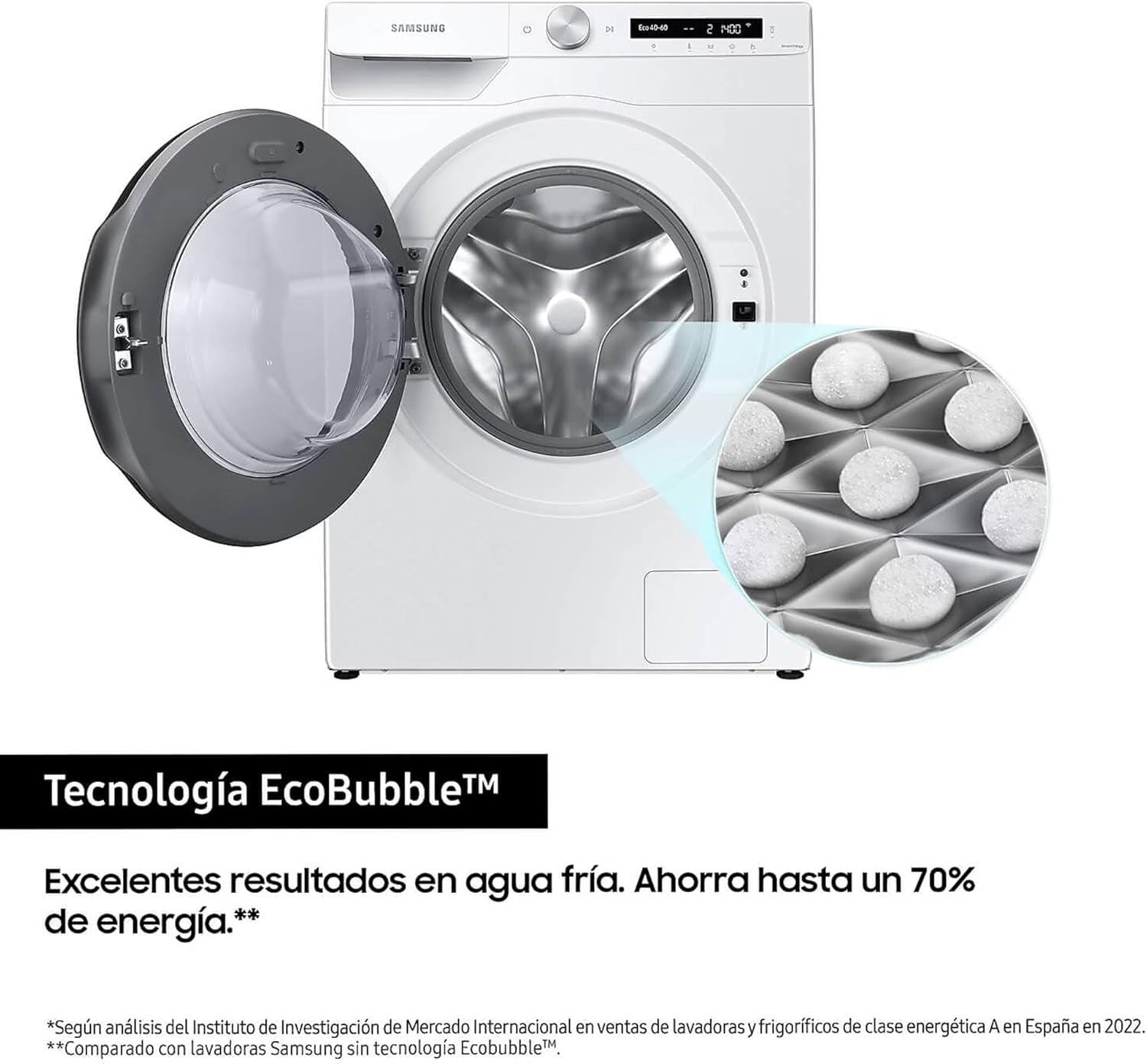 Appliances WD10T534DBW / S3 Laveuse Sécheuse 10 Kg, 1400 Tr/Min, Blanc