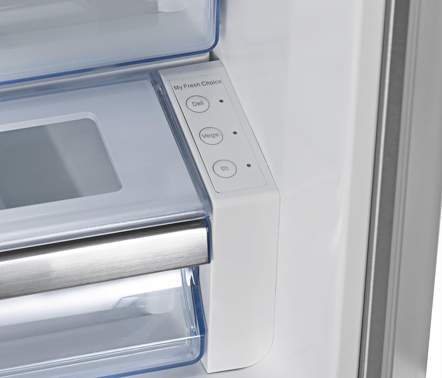 HISENSE Mkgnf536 ED Réfrigérateur/Congélateur/A + +/177,4 Cm Hauteur/322 Kwh/An/417 L Refroidissement Partie/119 L Partie Congélateur/Distributeur D'Eau/Réglage De La Température Séparés/Inox