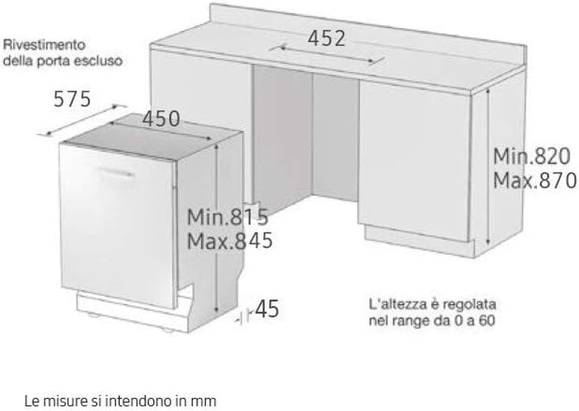DW50R4050BB Lave-Vaisselle Autonome 6 Places A++ - Lave-Vaisselles (Autonome, Taille Maximum (60 Cm), Blanc, Bleu, Tiroir, Acier Inoxydable)