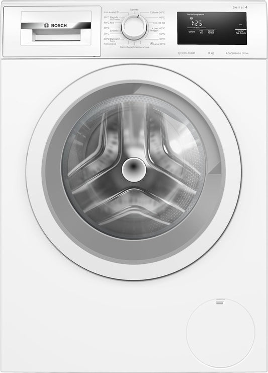 WAN24008II Machine À Laver 8 Kg 1200 Tr/Min Chargeur Frontal Classe D'Efficacité Énergétique A