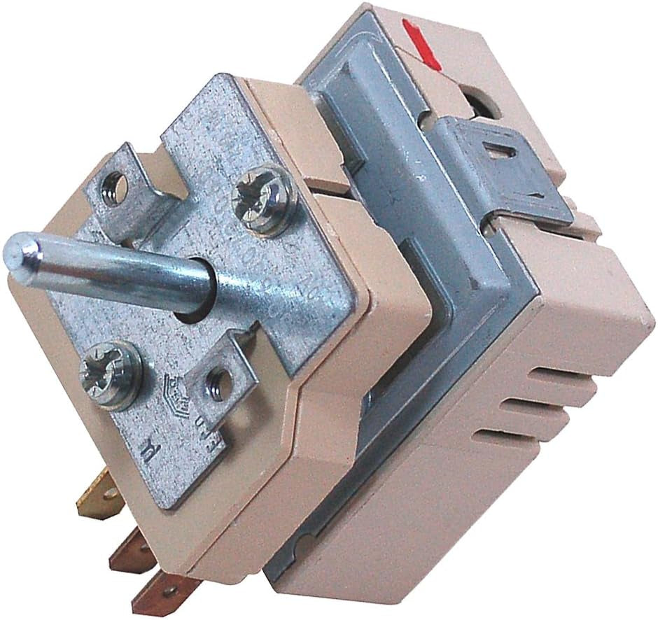 Twin Circuit Régulateur D'Énergie Thermostat/Simmerstat Commutateur Unité Pour Hotpoint Four Cuisinière Plaque (50.65073.060)