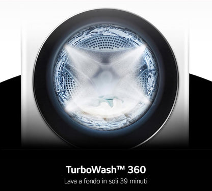 F4R5011TSM Machine À Laver CF 11 Kg 1400 G A-10 % INV VAP Turbo Wash N