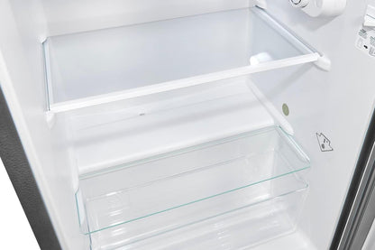 Exquisit KS117-3-010E Kühlschrank, 48Cm Breit, 82 L, LED, Silber