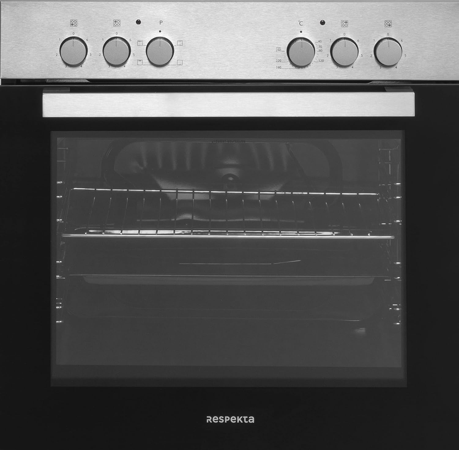 Respekta Set Cuisinière Four Et Plaque De Cuisson/Four Encastrable De 66 L Avec Plaque Vitrocéramique/Classe D'Efficacité Énergétique a / HS2000-33/2 Pièces