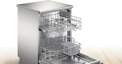 SMS2ITI12E - Série 2, Lave-Vaisselle Pose Libre - 60Cm - Home Connect - 12 Couverts - Moteur Ecosilence - Inox