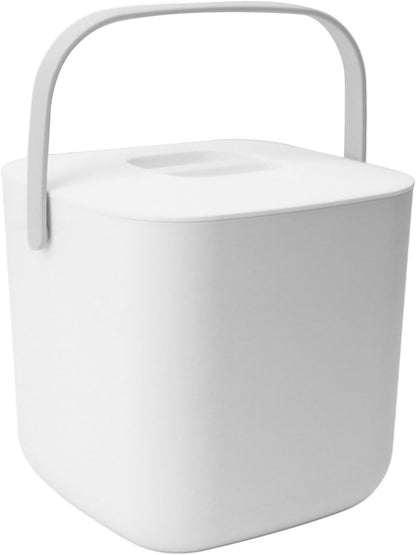 HEEPDD Lave-Vaisselle Portbale Lave-Vaisselle Compact Avec Fonctionnement Pratique 18W 8.5V 2A 2000Mah Lave-Vaisselle Portable Comptoir (Blanc)