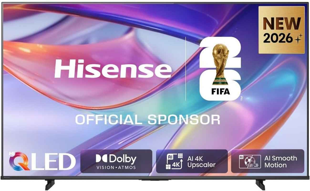 Hisense 43E7S - TV QLED 43 (108 Cm) - 4K UHD 3840X2160 - HDR10+ - Smart TV Vidaa - 3Xhdmi 2.1 - Wifi