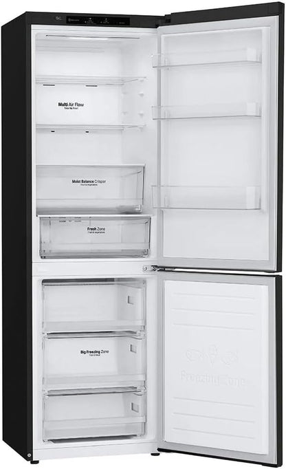 Réfrigérateurs Combinés 341L Froid Ventilé  59.5Cm E, GBB61BLJEN