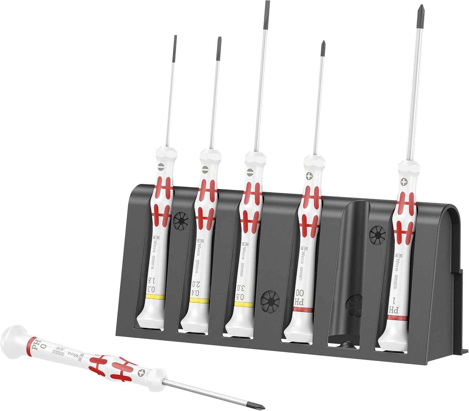 Kraftform Micro Special Edition 1 Jeu De 6 Tournevis À Fente Cruciforme Phillips