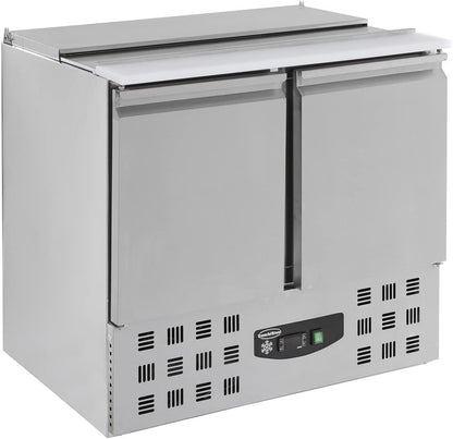 Saladette Réfrigérée Compacte 230 Litres - 2 Portes - Combisteel - R600Arvs Aisi 2012 Portespleine