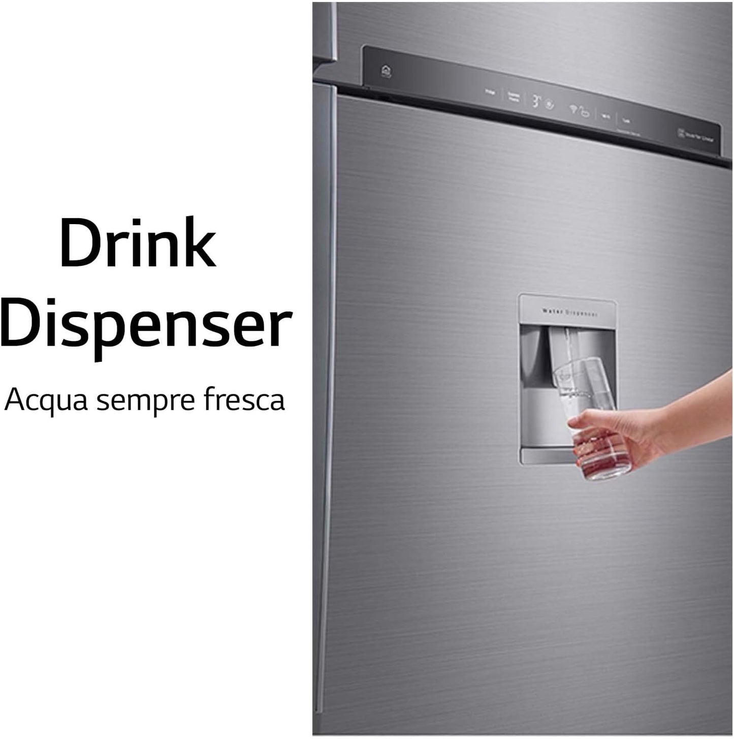 GTF744PZPZD Réfrigérateur-Congélateur Autonome Acier Inoxydable 509 L A++ - Réfrigérateurs-Congélateurs (509 L, T, 5,5 Kg/24H, A++, Nouvelle Zone Compartiment, Acier Inoxydable)