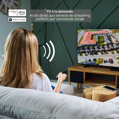 43UV3463DAW (108 Cm (43 Zoll), Schwarz, Ultrahd/4K, Triple Tuner, Smarttv, VIDAA)
