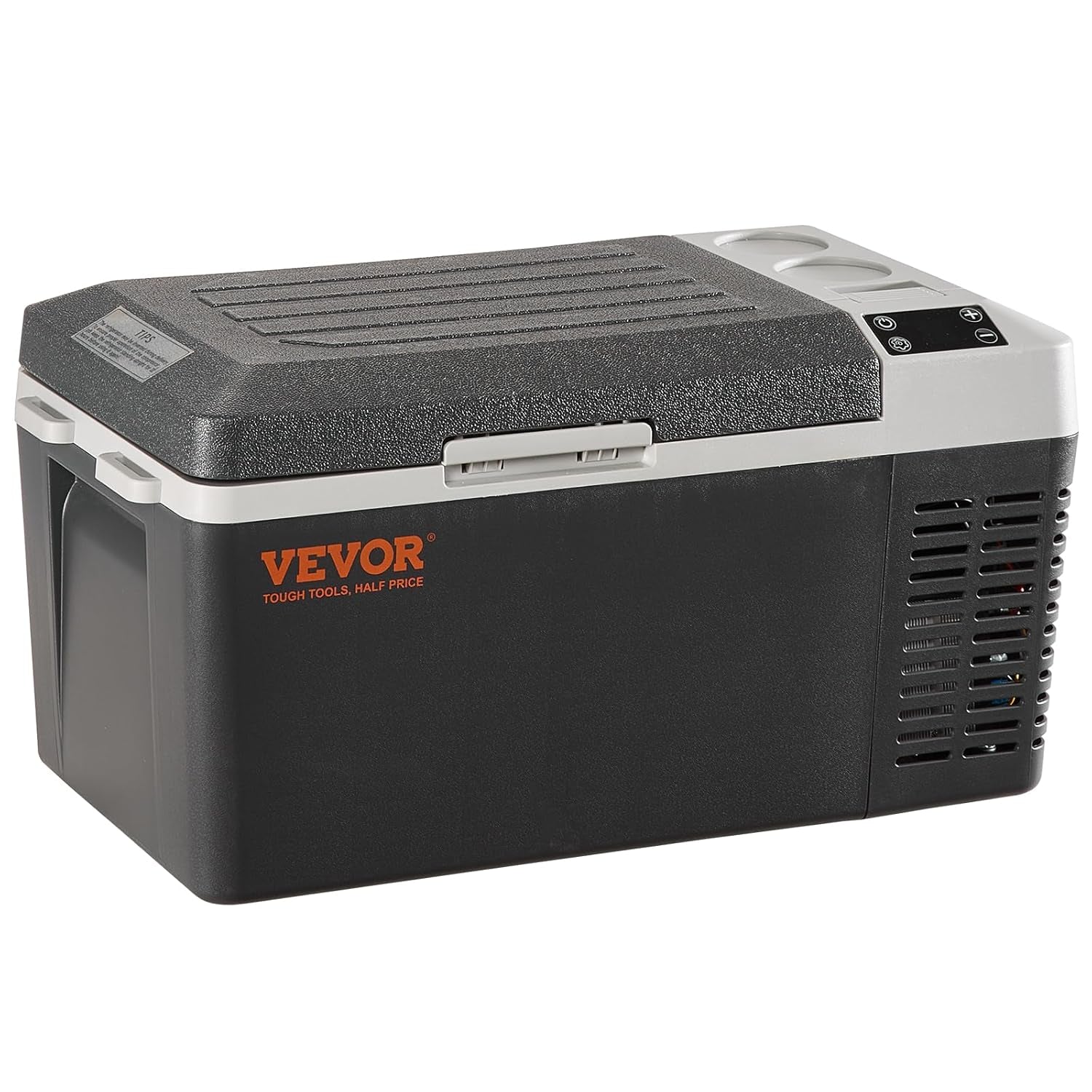 Glacière Électrique Portable De 20 L Réfrigérateur De Voiture Portable 12/24 V CC 100-240 V CA Frigo Voiture À Une Zone 0,6 Kw.H -20 °C À 10 °C Réglable Congélateur Pour Camion Bateau Camping