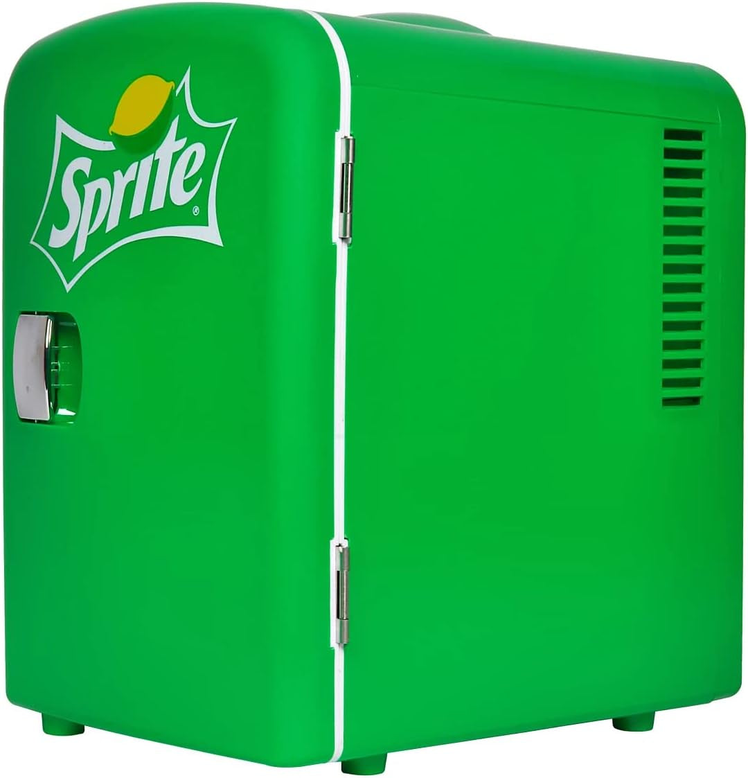 Koolatron Sprite Mini Fridge 4 Liter/6 Can Portable Fridge/Mini Cooler for Food, Beverages, Skincare -Use at Home, Office, Dorm, Car, Boat-Ac & DC Plugs Included, Green