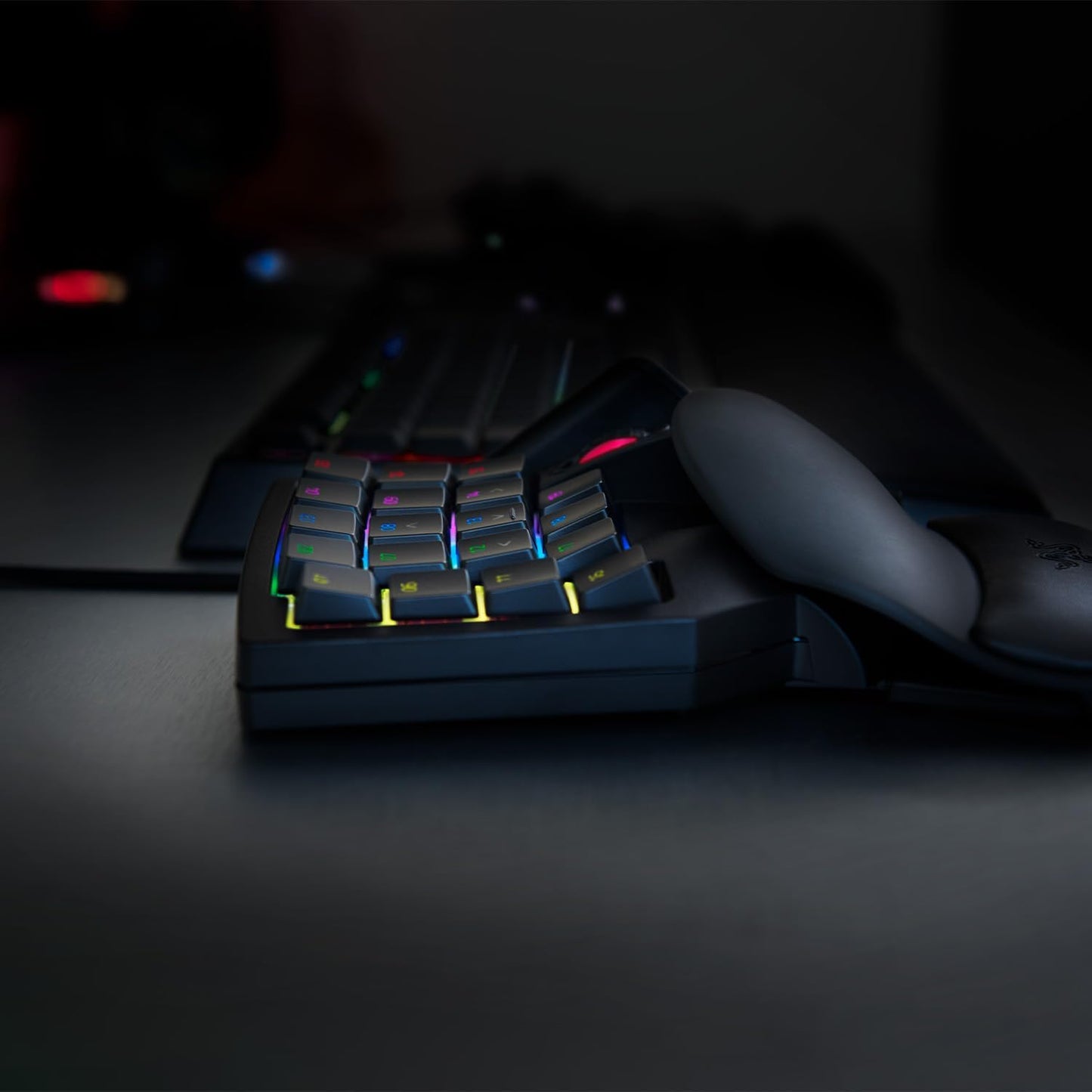Razer Tartarus V2 - Pavé Numérique Gamer (32 Touches Entièrement Programmables, Forme Ergonomique Avec Paume Détachable, Fonctionnalité Hypershift, Eclairage RGB Chroma) Noir