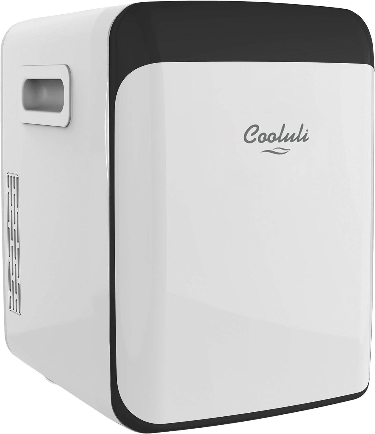 Cooluli Mini Réfrigérateur 15 L Pour Chambre À Coucher, Voiture, Bureau Et Dortoir Universitaire – Glacière Et Réchauffeur Portable 12 V Pour Nourriture, Boissons, Soins De La Peau, Beauté, Maquillage