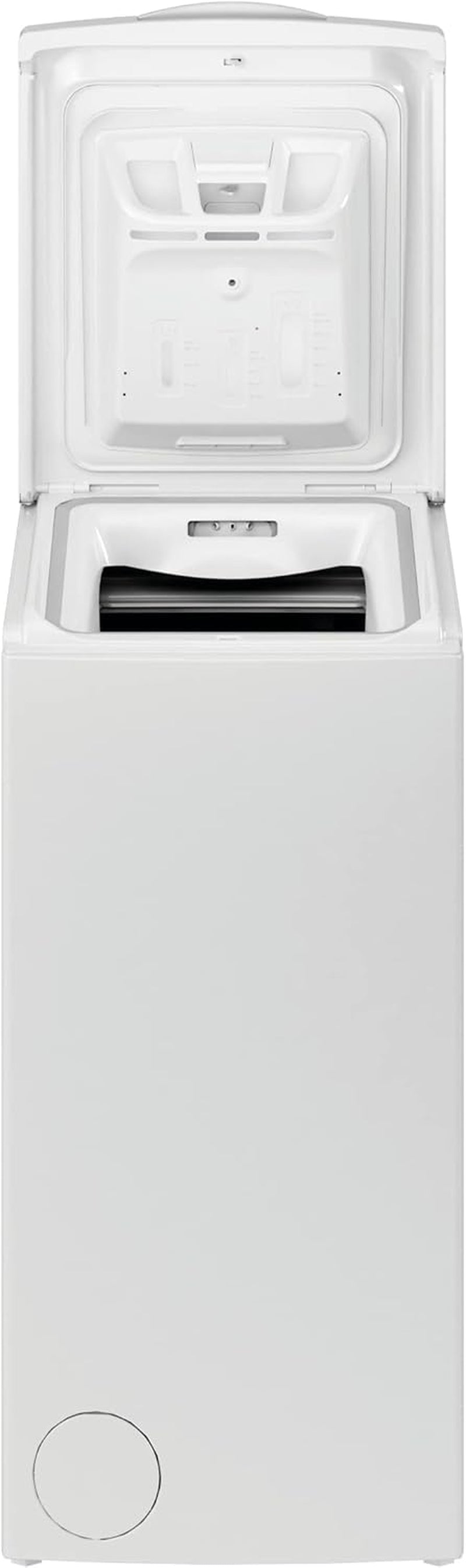 Indesit BTW L50300 IT/N - Machine À Laver Chargée Par Le Haut 5 Kg Libre Installation. Centrifugeuse 1000 Tours Par Minute. Largeur 40,0 Cm, Profondeur 60,0 Cm, Hauteur 90,0 Cm, Classe Énergétique D