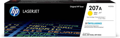 207A W2212A Toner Jaune Authentique Pour  Color Laserjet Pro M255 / M282 / M283