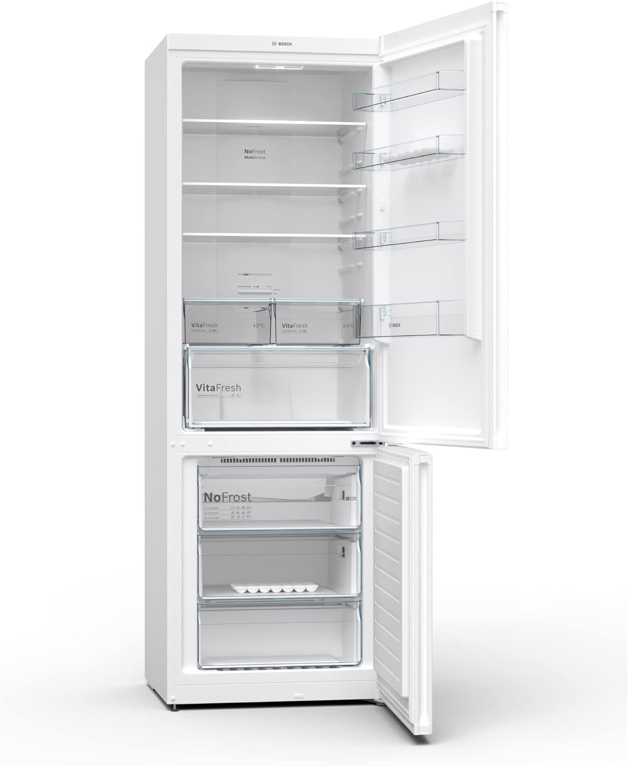 KGN49XWEA - Série 4, Réfrigérateur Combiné Pose-Libre, 203 X 70 Cm, Blanc