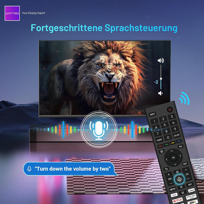 V32-AH3Q1D-BT Smart TV 32 Pouces Bluetooth (Television 80Cm,Vidaa OS Télévision Avec Appli Mobile,App Store,Share to Tv,Netflix/Dazn/Wifi,Hdmi,2026