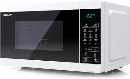 + Gril, YC-MG02EW, Four Micro Ondes, 20 Litres Commandes Numériques Comptoir, Blanc