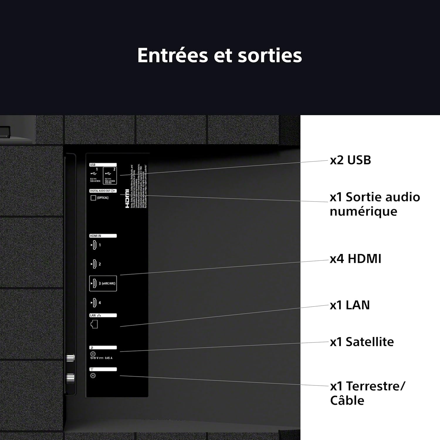 Sony BRAVIA 3 Direct LED 75’ | X-Balanced Speaker | Dolby Vision/Atmos | IMAX Enhanced | Google TV (2025) | Google Cast | Apple Airplay 2| Dashboard Eco 2 | Menu Jeu 2