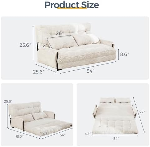 MAXYOYO Adjustable Floor Sofa Couch with Pillow, Multi-Functional Bean Bag Bed, 5-Position Foldable Lazy Sofa Sleeper Bed with Armrest, Versatile Floor Seating for Reading Gaming, Green, Single