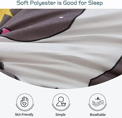MAXYOYO Black Moon and Star Futon Mattress, Japanese Floor Mattress Quilted Bed Mattress Topper, Extra Thick Folding Sleeping Pad Breathable Floor Lounger Guest Bed for Camping Couch, Twin